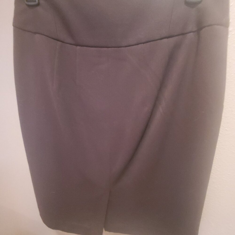 The Limited Dark Brown Pencil Skirt Size 2 - Picture 2 of 6